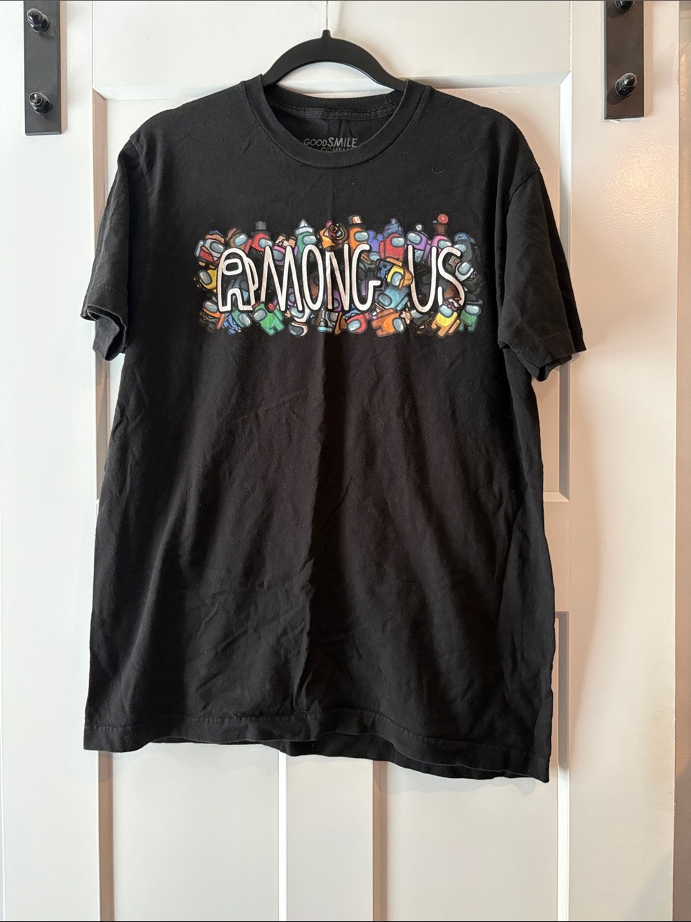 Good Smile Among Us Graphic Tee in Black - Men's Short Sleeve
